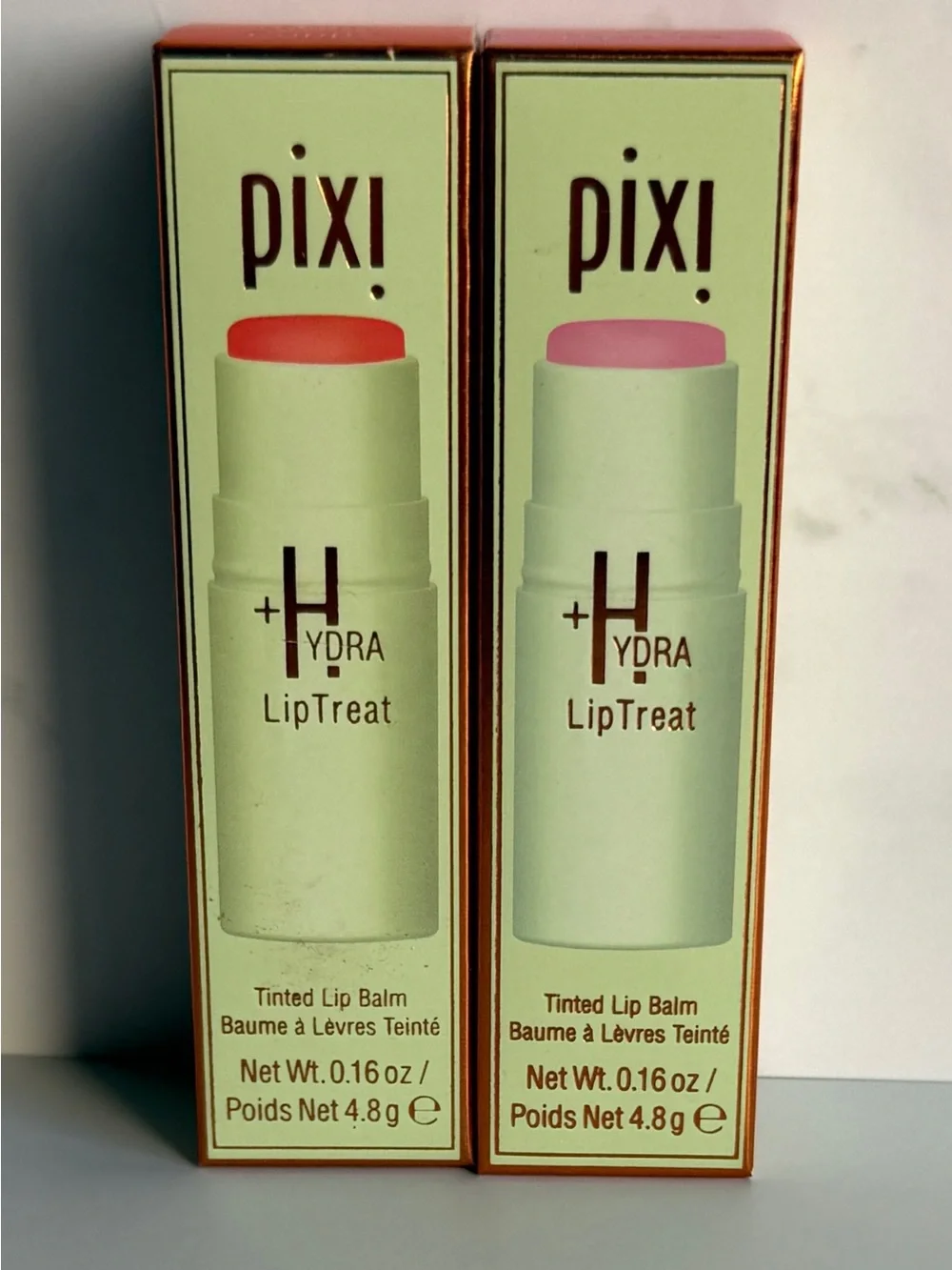 Pixi +Hydra LipTreat Tinted Lip Balm Bundle | 2 New in Box